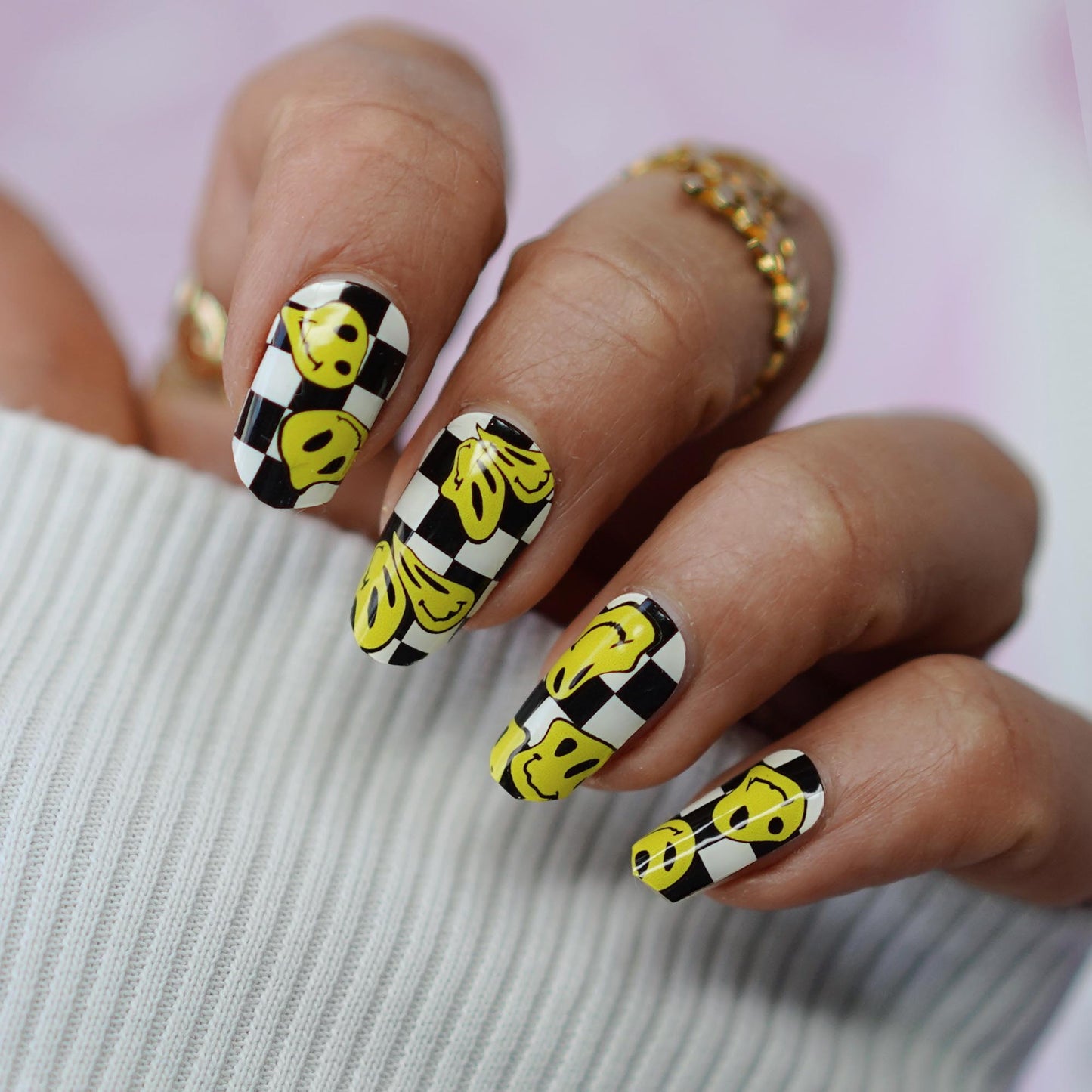 semi-cured gel nail stickers